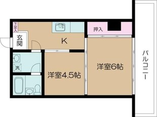 サンライト朝田の物件間取画像